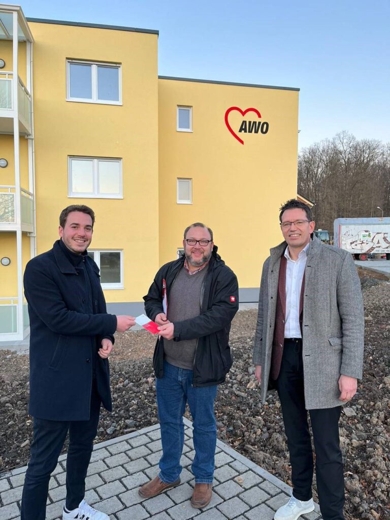 Bundestagsabgeordneter Felix Döring zu Besuch bei der AWO Gießen-Land